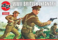 Airfix - Wwii British Infantry - Vintage Classics - 1:76 - A00763V