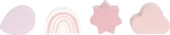 Aktivitetskube I Træ - Pink - Small Foot