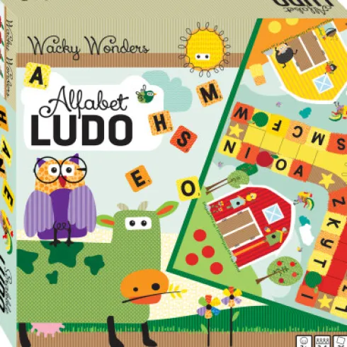 Alfabet Ludo - Wacky Wonders - Barbo Toys