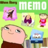 Alfons Åberg - Memo - Sjovt Huskespil - Barbo Toys