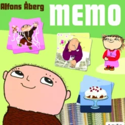 Alfons Åberg - Memo - Sjovt Huskespil - Barbo Toys
