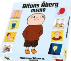 Alfons Åberg Memo - Vendespil - 40 Kort