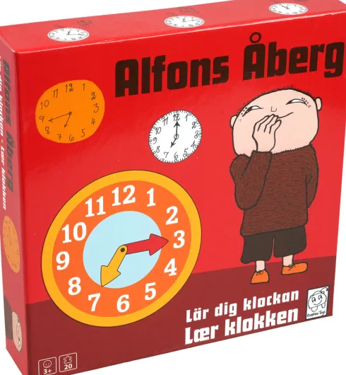 Alfons Åberg Spil - Lær Klokken At Kende