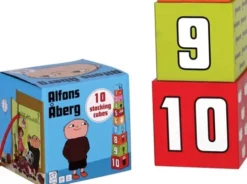 Alfons Åberg - Stableklodser Med Tal Og Figurer