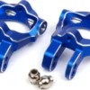 Aluminium C-Hub Set - Blue/Left/Right - Mv150483 - Maverick Rc