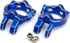 Aluminium C-Hub Set - Blue/Left/Right - Mv150483 - Maverick Rc