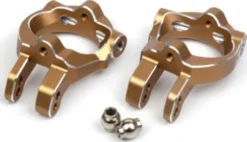 Aluminium C-Hub Set - Gold/Left/Right - Mv150481 - Maverick Rc