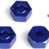 Aluminium 14Mm Hex Hub Set - Blue/4Pcs - Mv150473 - Maverick Rc
