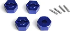 Aluminium 14Mm Hex Hub Set - Blue/4Pcs - Mv150473 - Maverick Rc