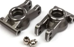 Aluminium Rear Hub Set - Grey/2Pcs - Mv150488 - Maverick Rc