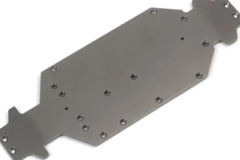 Aluminum Main Chassis - Grey - Mv150704 - Maverick Rc
