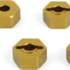 Aluminum 14Mm Hex Hub Set - Gold/4Pcs - Mv150471 - Maverick Rc