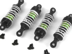 Aluminum Oil-Filled Shock Absorber Set Green/4Pc - Mv150558 - Maverick Rc