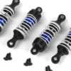 Aluminum Oil-Filled Shock Absorber Set Blue/4Pc - Mv150555 - Maverick Rc