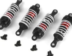 Aluminum Oil-Filled Shock Absorber Set Red/4Pc - Mv150556 - Maverick Rc