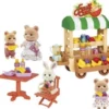 Animal City - Frugtvogn Figur Legesæt Med Lys Og Lyd - Vn 61731