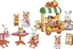 Animal City - Frugtvogn Figur Legesæt Med Lys Og Lyd - Vn 61731