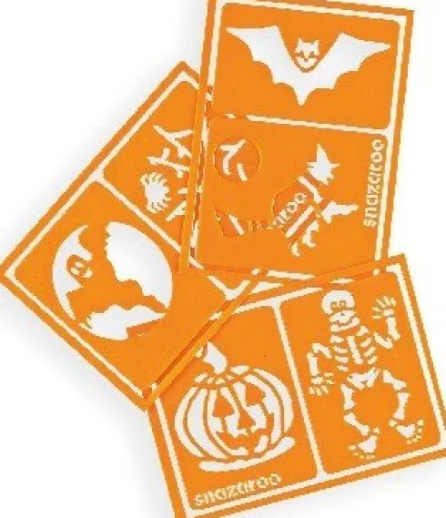 Ansigtsmaling Skabeloner - Halloween - 6 Stk - Snazaroo