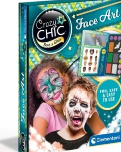 Ansigtsmaling Til Børn - Crazy Chic - Clementoni