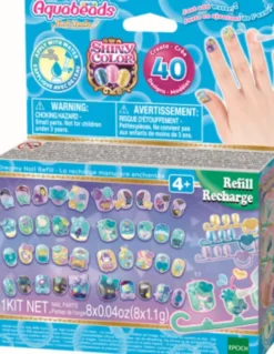 Aquabeads Nail Studio - Dreamy Refill - Nail Art Til Børn