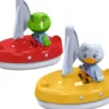 Aquaplay Figurer - Skildpadde Og And Med Sejlskibe