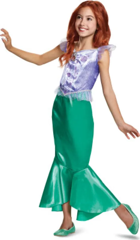 Ariel Kostume Til Børn - Den Lille Havfrue - 104 CM