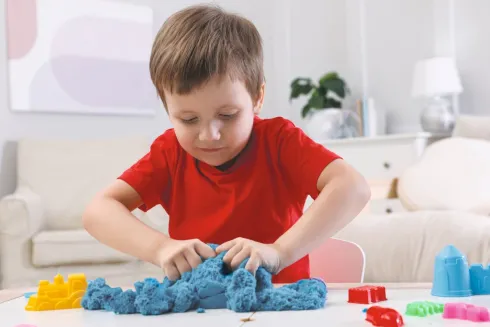 Art & Fun - Legesand Dinosaur Sæt Til Børn