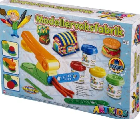 Artkids - Modellervoks Sæt - Fabrik