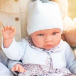 Asi - Leo Baby Dukke - Dreng - 46 CM - Kort Dragt Og Jakke