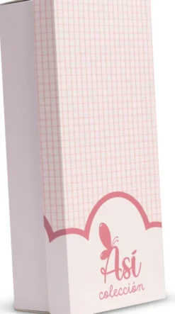 Asi - Leonora Baby Dukke - Pige - 46 CM - Kyse Og Blomsterkjole