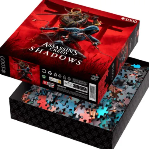 Assassin's Creed Puzzle - 1000 Brikker - Shadows Naoe & Yasuke