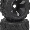 Assembled Wheel & Tyre Set - Mt/2Pcs - Mv151064 - Maverick Rc