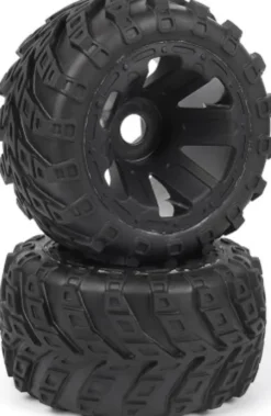 Assembled Wheel & Tyre Set - Mt/2Pcs - Mv151064 - Maverick Rc