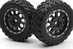 Assembled Wheel & Tyre Set - 2Pcs - 540451 - Blackzon