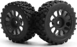 Assembled Wheel & Tyre Set - 2Pcs - Mv151424 - Maverick Rc