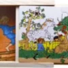 Astrid Lindgren - Puslespil I Træ - 4 Puslespil I Æske