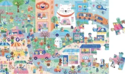 Auzou - Kawaii - Søg Og Find Puslespil - 54 Brikker