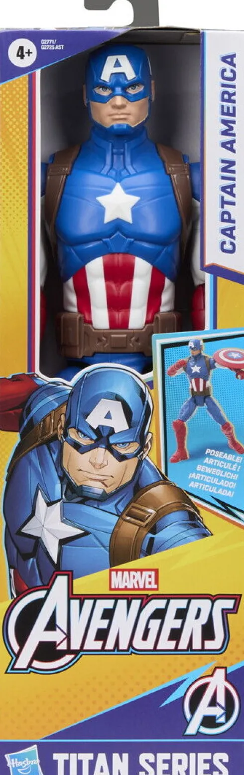 Avengers - Captain America Titan V2 Figur - 30 CM - Hasbro G2771