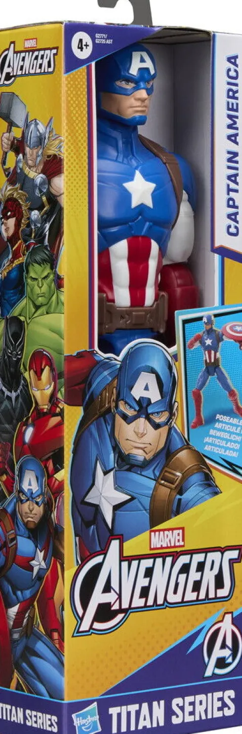 Avengers - Captain America Titan V2 Figur - 30 CM - Hasbro G2771