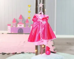 Baby Annabell Dukketøj - Pink Kappe - 36 CM