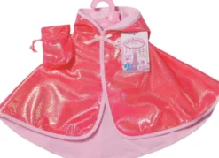 Baby Annabell Dukketøj - Pink Kappe - 36 CM
