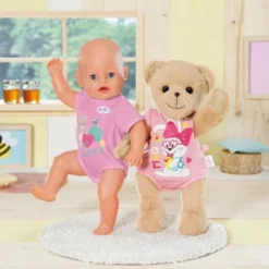 Baby Born - Bamse Bjørn - Pink - 36 CM