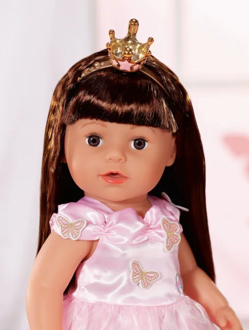 Babyborn Dukketøj - Prinsessekjole - Deluxe - 43 CM