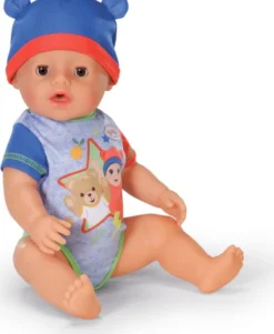 Baby Born - Jonas Baby Dukke - 43 CM - Dreng - Med Tilbehør