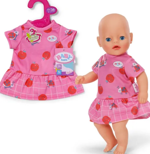 Baby Born - Kjole Pink 36 CM
