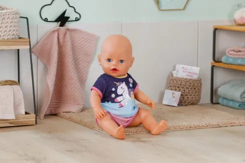 Baby Born - Kort Enhjørningepyjamas 43 CM