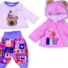 Baby Born - Nyfødt Outfit Til Dukke - 43 CM