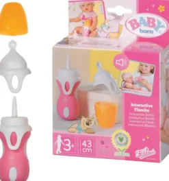 Babyborn - Sutteflaske Og Ske Til Dukke