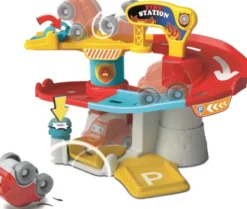 Baby Clementoni - Brandstation Legetøj Med Brandbil