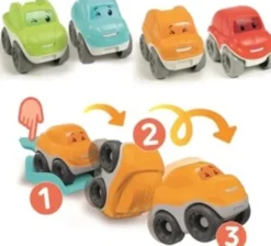 Baby Clementoni - Fun Eco Tumble - Legetøjsbil - Assorteret